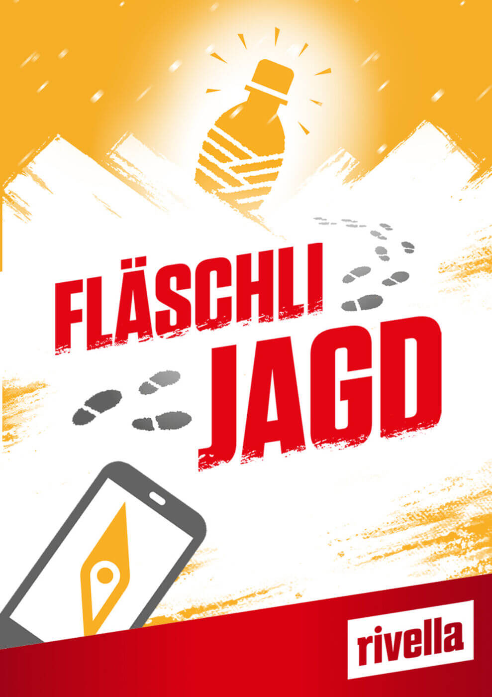 Rivella Fläschli Jagd Mixed Reality Game