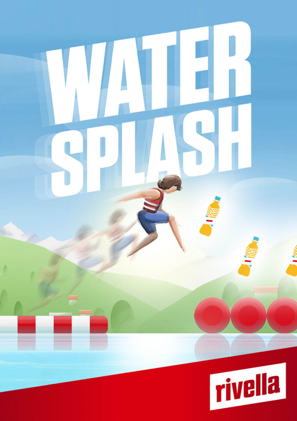 Rivella Water Splash Sidescroller Game